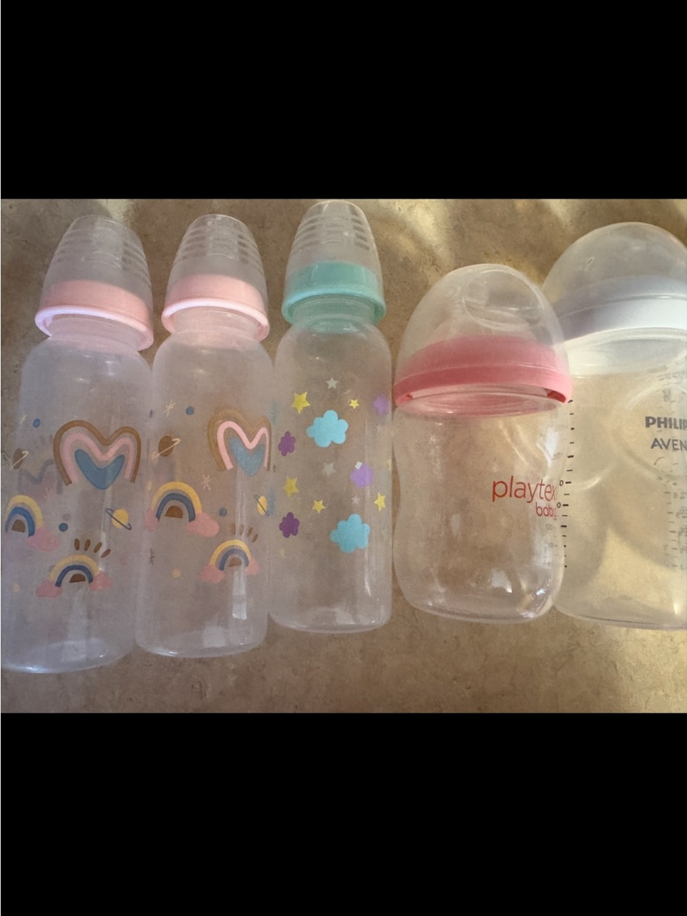 baby bottles- like new